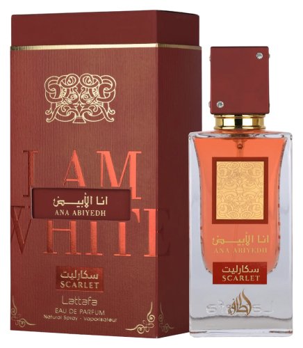 Lattafa - Ana Abiyedh Scarlet - Eau De Parfum - Woda perfumowana dla kobiet - 60 ml