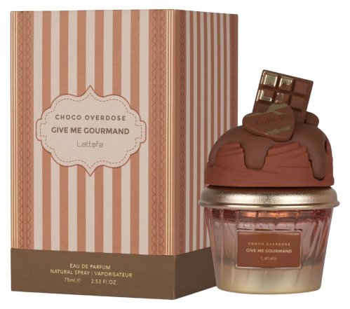 Lattafa - Give Me Gourmand - Choco Overdose - Eau De Parfum - Woda perfumowana dla kobiet - 75 ml