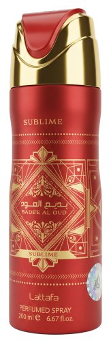 Lattafa - Bade'e Al Oud Sublime - Perfumed Spray - Dezodorant w sprayu Unisex - 200 ml
