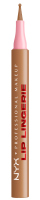 NYX Professional Makeup - Lip Lingerie - Lip Liner Stain - Wodoodporna konturówka do ust - 1 ml  - 01 Tease U Later  - 01 Tease U Later 