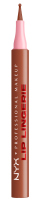 NYX Professional Makeup - Lip Lingerie - Lip Liner Stain - Wodoodporna konturówka do ust - 1 ml  - 02 Naughty Nude  - 02 Naughty Nude 