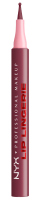 NYX Professional Makeup - Lip Lingerie - Lip Liner Stain - Wodoodporna konturówka do ust - 1 ml  - 11 Hot & Heavy  - 11 Hot & Heavy 