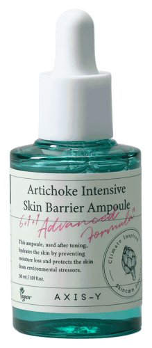 AXIS-Y - Artichoke Intensive Skin Barrier Ampoule - Nawilżające serum do twarzy z karczochem - 30 ml