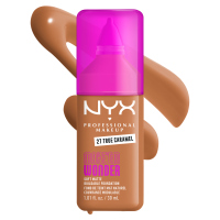 NYX Professional Makeup - Make'em Wonder - Soft Matte Buildable Foundation - Podkład do twarzy - 30 ml  - 27 True Caramel  - 27 True Caramel 