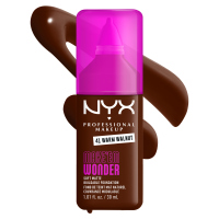 NYX Professional Makeup - Make'em Wonder - Soft Matte Buildable Foundation - Podkład do twarzy - 30 ml  - 41 Warm Walnut  - 41 Warm Walnut 