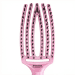 Olivia Garden - FingerBrush - Care Ionic - Boar & Nylon - Szczotka do rozczesywania włosów - Celestial Pink - Medium 