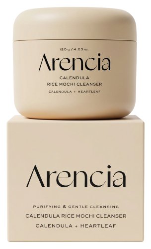 Arencia - Calendula Rice Mochi Cleanser - Oczyszczająca pasta do mycia twarzy - 120 g