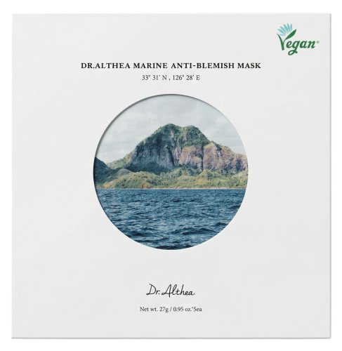 Dr. Althea - Marine Anti-Blemish Mask - Zestaw 5 przeciwtrądzikowych masek do twarzy - 5 x 27 g