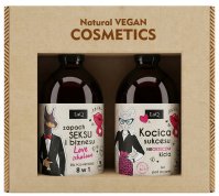 LaQ - Doberman & Magnolia - Zestaw pod prysznic dla par - 2 x Żel pod prysznic 500 ml