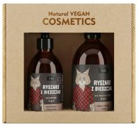 LaQ - Ryszard z Bieszczad - Zestaw prezentowy dla mężczyzn - Żel pod prysznic 500 ml + Szampon 300 ml