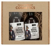 LaQ - Doberman - Męski zestaw prezentowy - Szampon 300 ml + Żel pod prysznic 500 ml