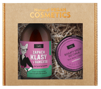 LaQ - Magnolia - Zestaw kosmetyków damskich - Żel pod prysznic 500 ml + Krem do ciała 200 ml