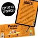 LaQ - SHOTS! - Czyściopak męski - Zestaw 3 żeli pod prysznic - Passat sąsiada 500 ml +  Sprośne Myśli 500 ml + Będzie Pan Zadowolony 500 ml