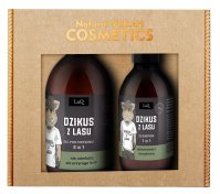 LaQ - Dzikus z Lasu - Zestaw prezentowy dla mężczyzn - Żel pod prysznic 500 ml + Szampon 300 ml 