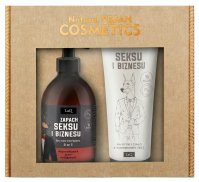 LaQ - Doberman - Zestaw prezentowy dla niego - Dla Duszy (i Ciała) - Żel pod prysznic 500 ml + Balsam do ciała 200 ml