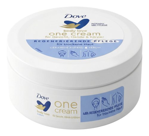 Dove - Body Love - One Cream - Moisturizing Face, Hand and Body Cream - 250 ml
