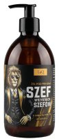 LaQ - Szef Wszystkich Szefów - Premium - Żel pod prysznic dla mężczyzn 8w1 - 500 ml