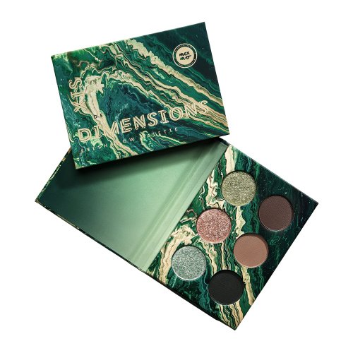 Mexmo - Six Dimensions - Eyeshadow Palette - Golden Moss - 6 x 1.5 g