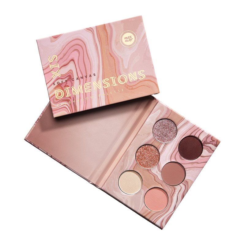 Mexmo Six Dimensions Eyeshadow Palette – 6 Soft Shades