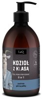 LaQ - Kozioł z Klasą - Żel pod prysznic dla mężczyzn 8w1 - 500 ml