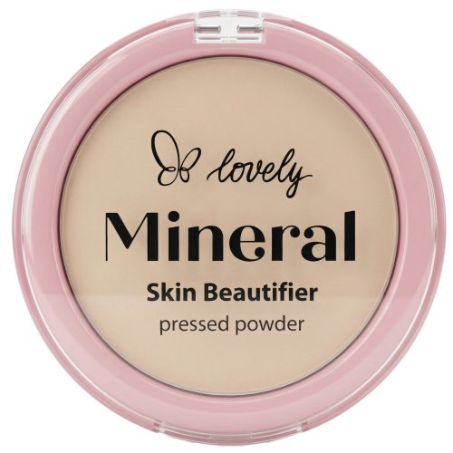 Lovely - Mineral - Pressed Powder - Silnie matujący fikser mineralny do twarzy - 10 g