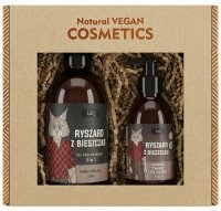 LaQ - Ryszard z Bieszczad - Zestaw prezentowy dla mężczyzn - Żel pod prysznic 500 ml + Krem do twarzy i po goleniu 150 ml