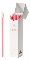 Many Beauty - Velour Applicator - Welurowe aplikatory do makijażu oczu, ust i brwi - Różowe - 10 sztuk