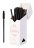 Many Beauty - Silicone Mascara Wand - Straight Black - Jednorazowe silikonowe szczoteczki do rzęs - Czarne proste - 25 sztuk