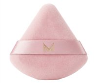 Many Beauty - Triangle Powder Puff - Pink - Triangular Velvet Powder Puff - Pink