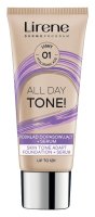 Lirene - All Day Tone! - Skin Tone Adapt Foundation+Serum - Podkład+Serum - 30 ml