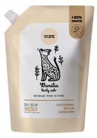 YOPE - Naturalne mydło w płynie - Wanilia i Biały Cedr - Refill - 600 ml