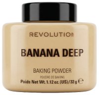 MAKEUP REVOLUTION - BANANA DEEP - LOOSE BAKING POWDER - Sypki puder bananowy - 32 g