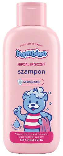Bambino - Hipoalergiczny szampon dla dzieci od pierwszego dnia życia - 400 ml