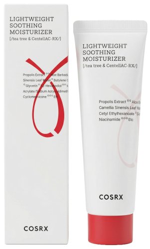 COSRX - AC Collection - Lightweight Soothing Moisturizer - Lekki krem nawilżający dla cery trądzikowej - 80 ml 