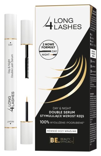 Long4Lashes - Day & Night Double Serum - Podwójne serum stymulujące wzrost rzęs - 2x 3 ml