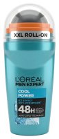L'Oréal - MEN EXPERT - COOL POWER - ICE EFFECT ANTI-PERSPIRANT ROLL ON - Dezodorant / Antyperspirant w kulce dla mężczyzn 48H - 50 ml