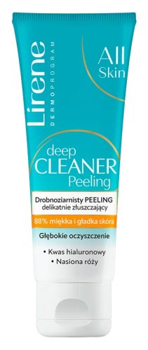Lirene - All Skin - Deep Cleaner Peeling - Drobnoziarnisty peeling delikatnie złuszczający - 75 ml