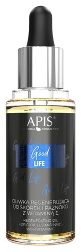 APIS - Good Life - Regenerating Oil for Cuticle and Nails - Regenerująca oliwka do skórek i paznokci z witaminą E - 30 ml
