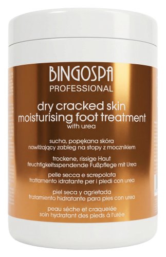 BINGOSPA - PROFESSIONAL - Moisturizing Foot Treatment - Nawilżający zabieg do stóp z mocznikiem i olejek arganowym - 1 kg