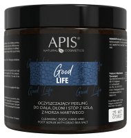 APIS - Good Life - Cleansing Body, Hand and Foot Scrub - Cleansing Body, Hand and Foot Scrub with Dead Sea Salt - 700 g