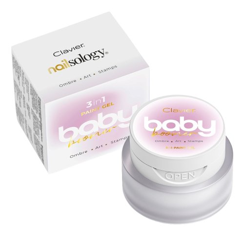 Clavier - Nailsology - Baby Boomer - 3-in-1 nail art gel - 3 g