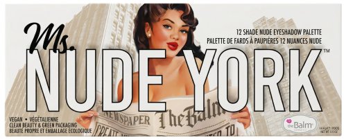 The Balm - Ms. Nude York - 12 Shade Nude Eyeshadow Palette - 14.4 g