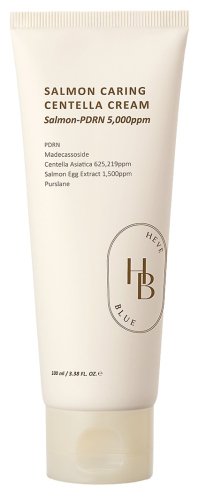 Heveblue - Salmon Caring Centella Cream - Rewitalizujący krem do twarzy - 100 ml 