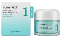 Numbuzin - No 1 Pantothenic B5 Active Soothing Cream - קרם פנים מרגיע - 80 מ