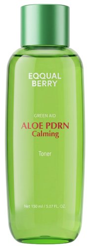 EQQUALBERRY - Aloe PDRN Calming Toner - Soothing Aloe Toner with PDRN - 150 ml