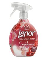 Lenor - Crease Releaser - Confidence - Spray do usuwania zagnieceń i odświeżania tkanin - Jasmine & Red Berries - 500 ml 
