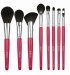 Ibra - BRUSH SET CANDY - Set of 8 Makeup Brushes