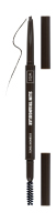WIBO - Slim Triangular Eyebrow Pencil - Precyzyjna, trójkątna kredka ze szczoteczką do makijażu brwi  - 2 Dark Brown - 2 Dark Brown