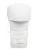Many Beauty - Silikonowa butelka podróżna z dozownikiem i szczoteczką - Biała - 38 ml