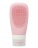 Many Beauty - Silikonowa butelka podróżna z dozownikiem i szczoteczką - Różowa - 60 ml